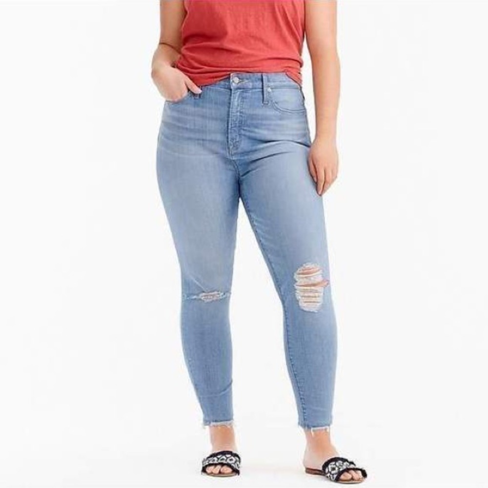 J. Crew Curvy High Rise Jeans